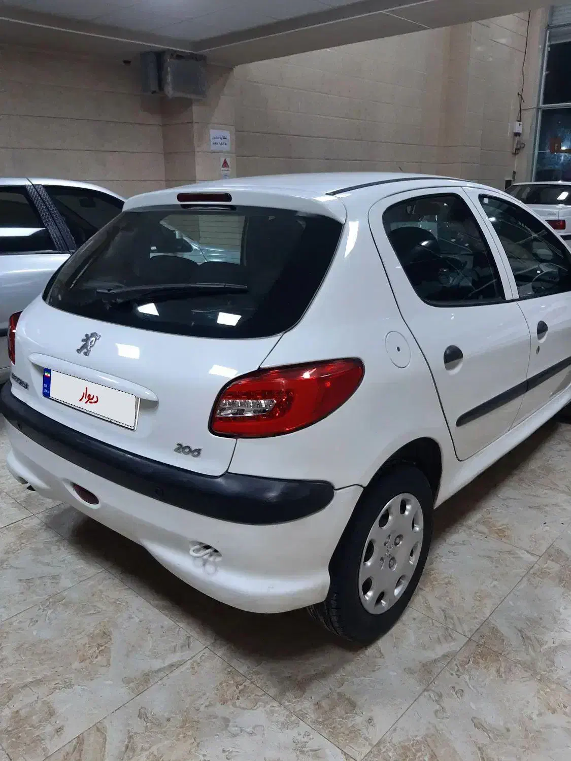 ۲۰۶ تیپ ۵ مدل ۹۶|خودرو سواری و وانت|شبستر, |دیوار