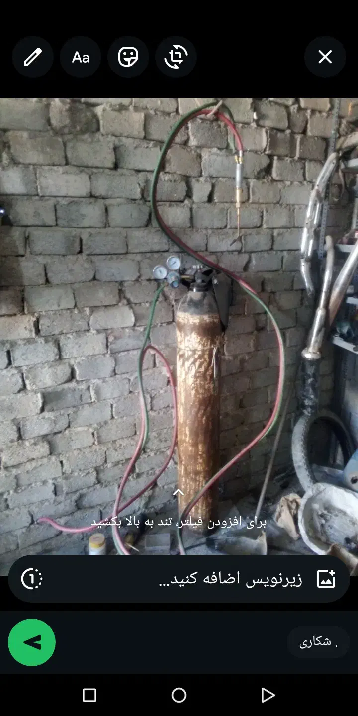 موتور جوش و سنگ فرز و کپسول هوا برش|ابزارآلات|جنت, |دیوار