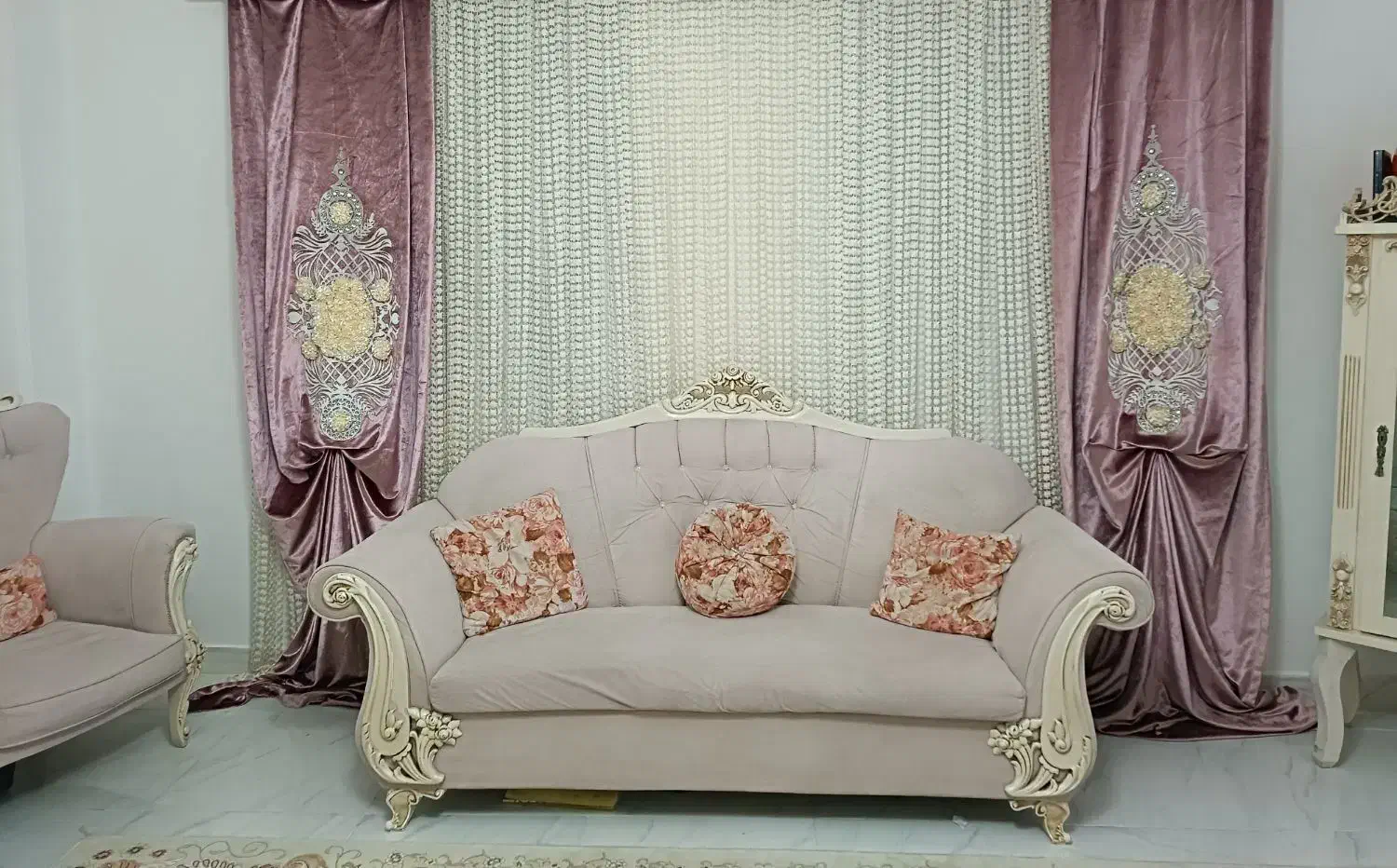 دکور پرده|پرده، رانر، رومیزی|رشت, استادسرا|دیوار