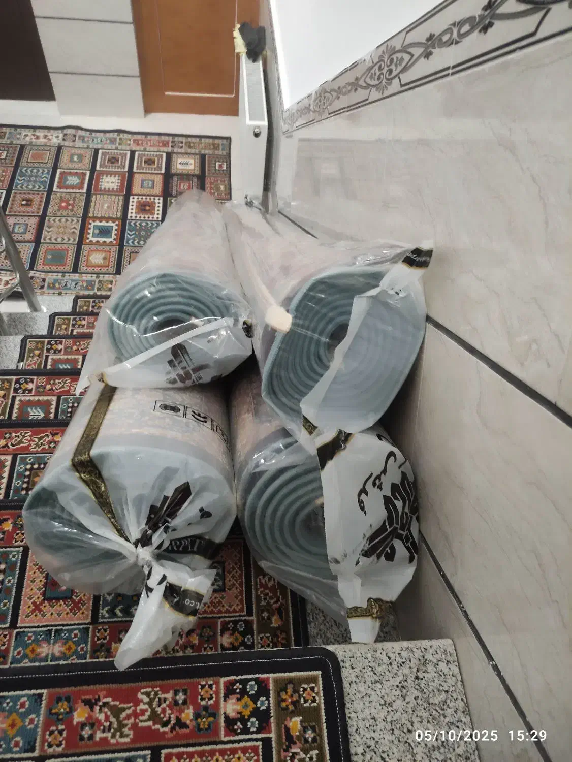 ۴ تخته فرش 9متری 10 رنگ|فرش|قروه, |دیوار