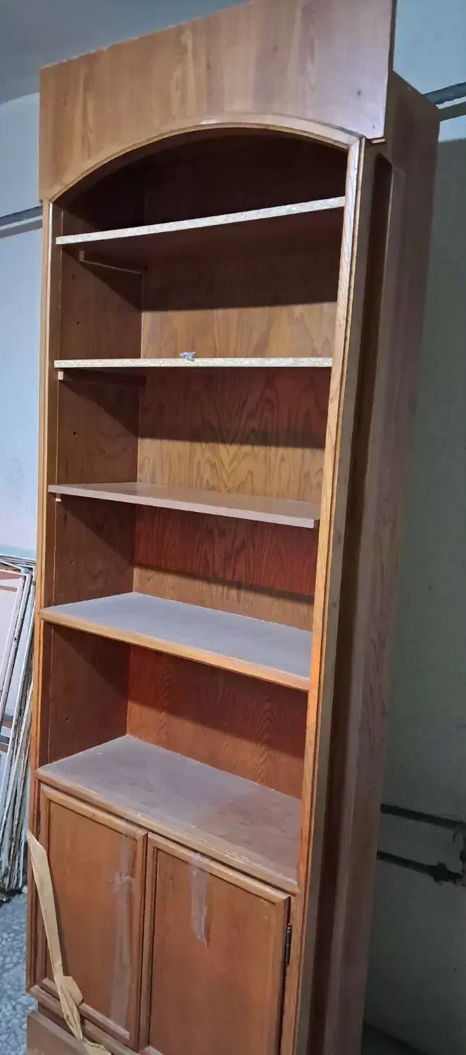 کتابخانه چوبی|کتابخانه، شلف، قفسه‌های دیواری|تهران, علم و صنعت|دیوار