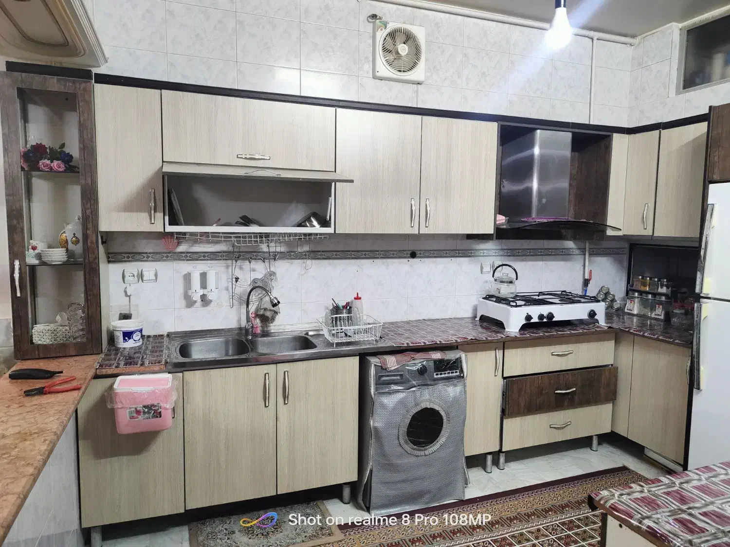 کابینت تمام MDF ورق فشرده قدیم ضدآب|مصالح و تجهیزات ساختمان|قم, گلزار|دیوار