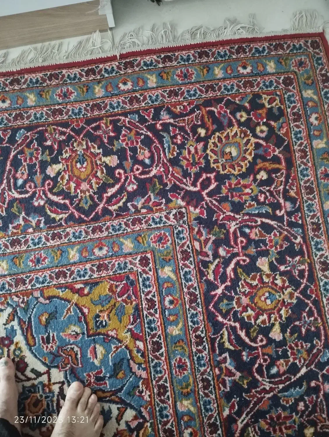 فرش 12متری دستباف|فرش|کرمانشاه, |دیوار