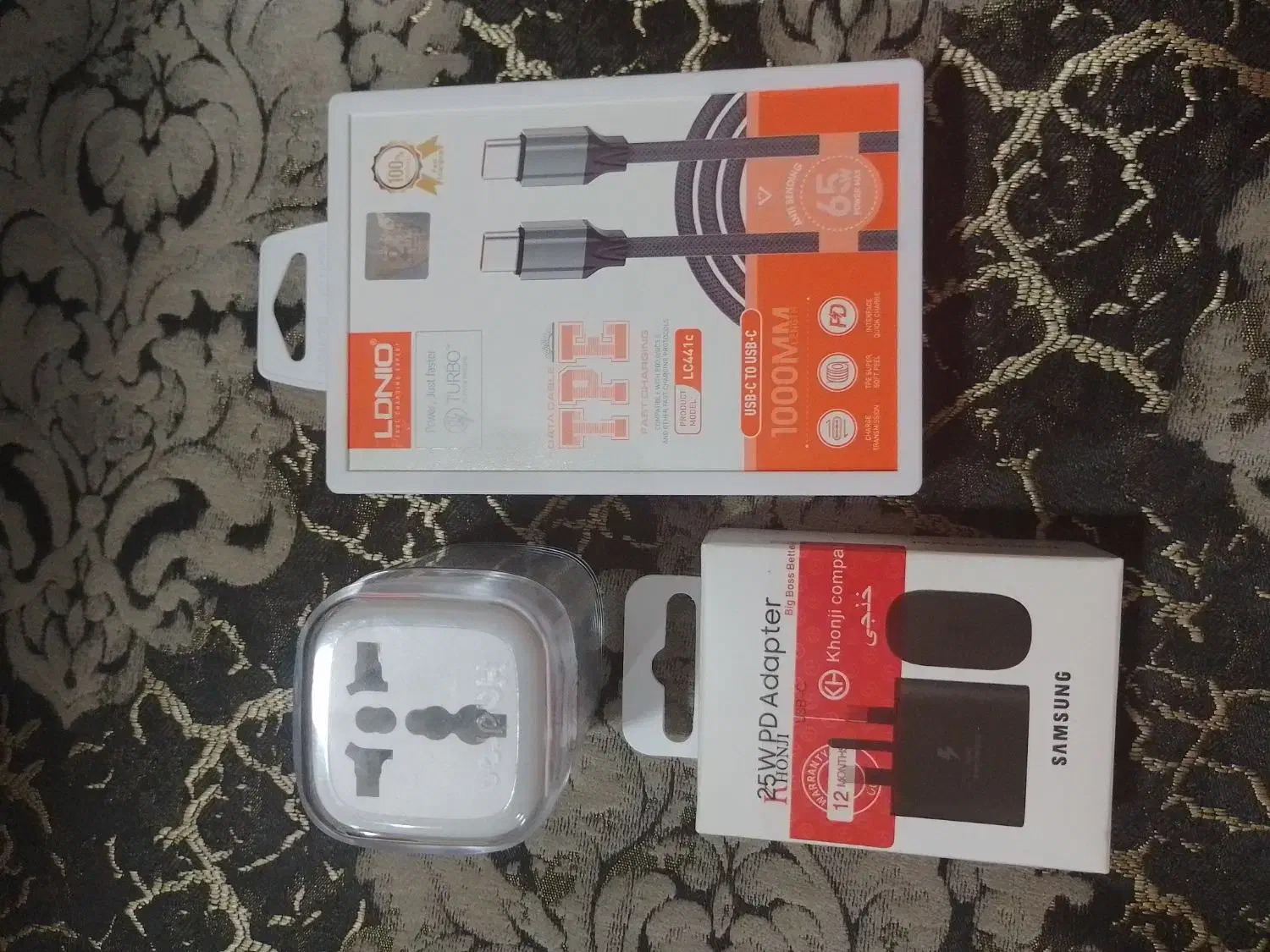 شارژر سامسونگ (اصل و آکبند)|لوازم جانبی موبایل و تبلت|قدس, شهر‌قدس|دیوار