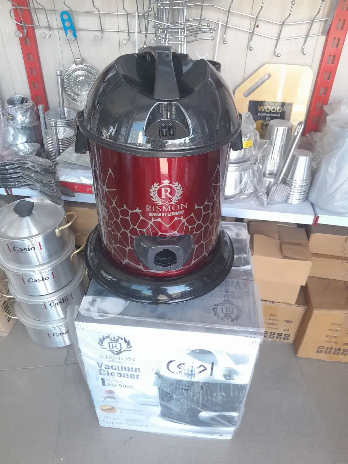 جاروبرقی سطلی فلزی با ضمانت نامه|جاروبرقی، جارو شارژی، بخارشو|ابهر, |دیوار