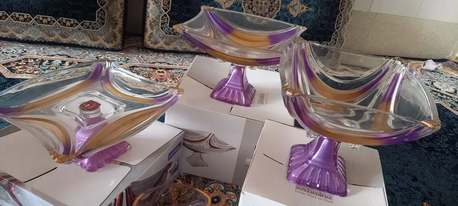 سرویس بلور ۲۲ تیکه|ظروف سرو و پذیرایی|قم, نیروگاه|دیوار