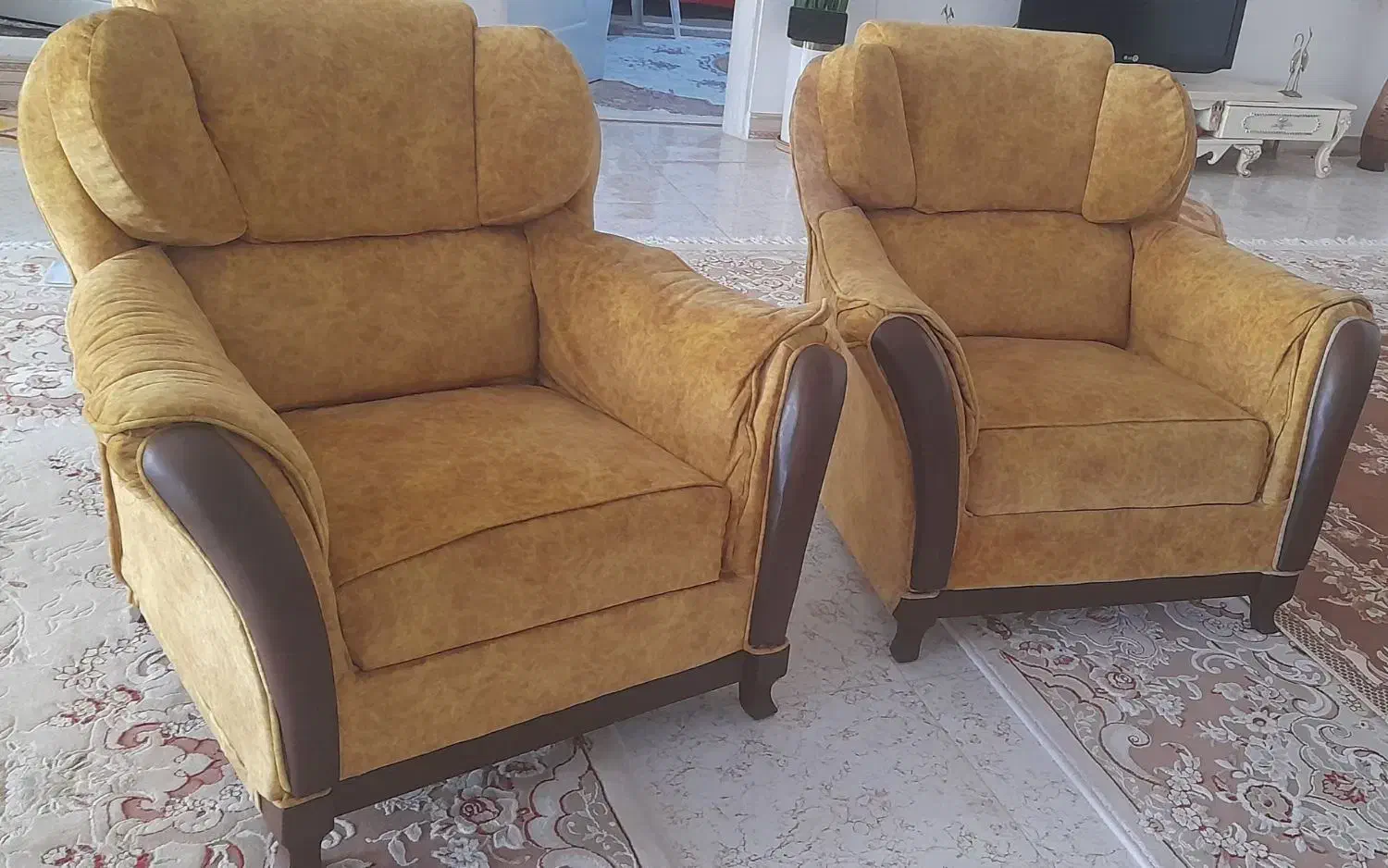 مبل هفت نفره|مبلمان خانگی و میز عسلی|سرپل ذهاب, |دیوار