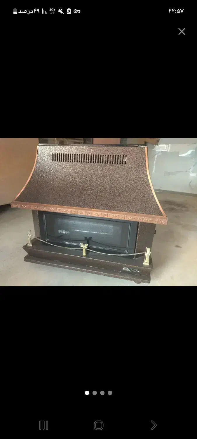 بخاری شومیه و تنور گازی اپارتمانی و دوعدد چمدون|بخاری، هیتر، شومینه|اصفهان, کشاورزی|دیوار