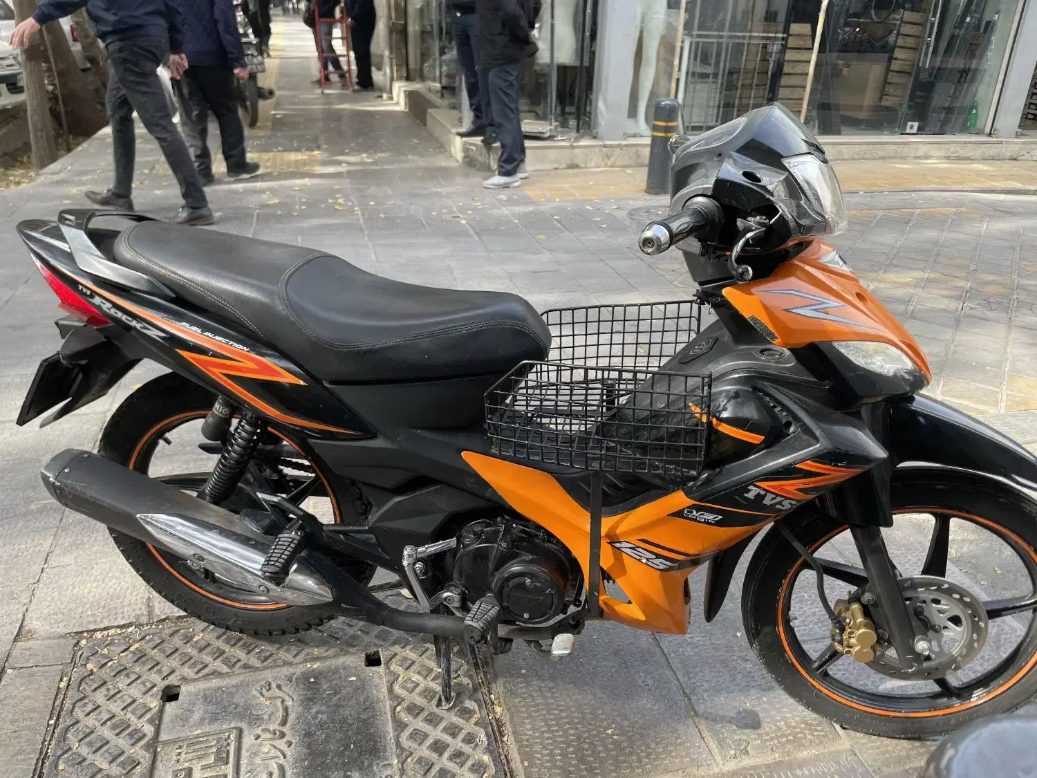 tvs rockz 98|موتورسیکلت|اصفهان, خلجا|دیوار