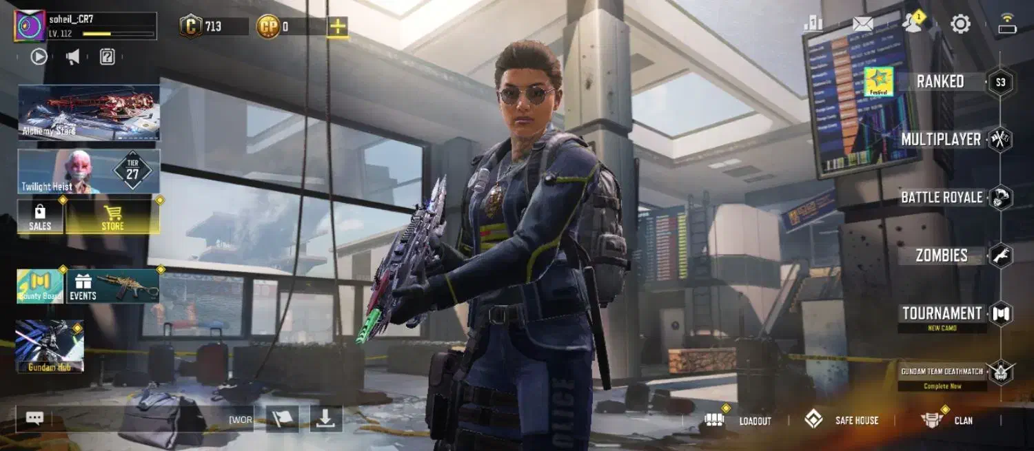 اکانت فروشی کالاف لول 114|کنسول، بازی ویدئویی و آنلاین|زابل, |دیوار