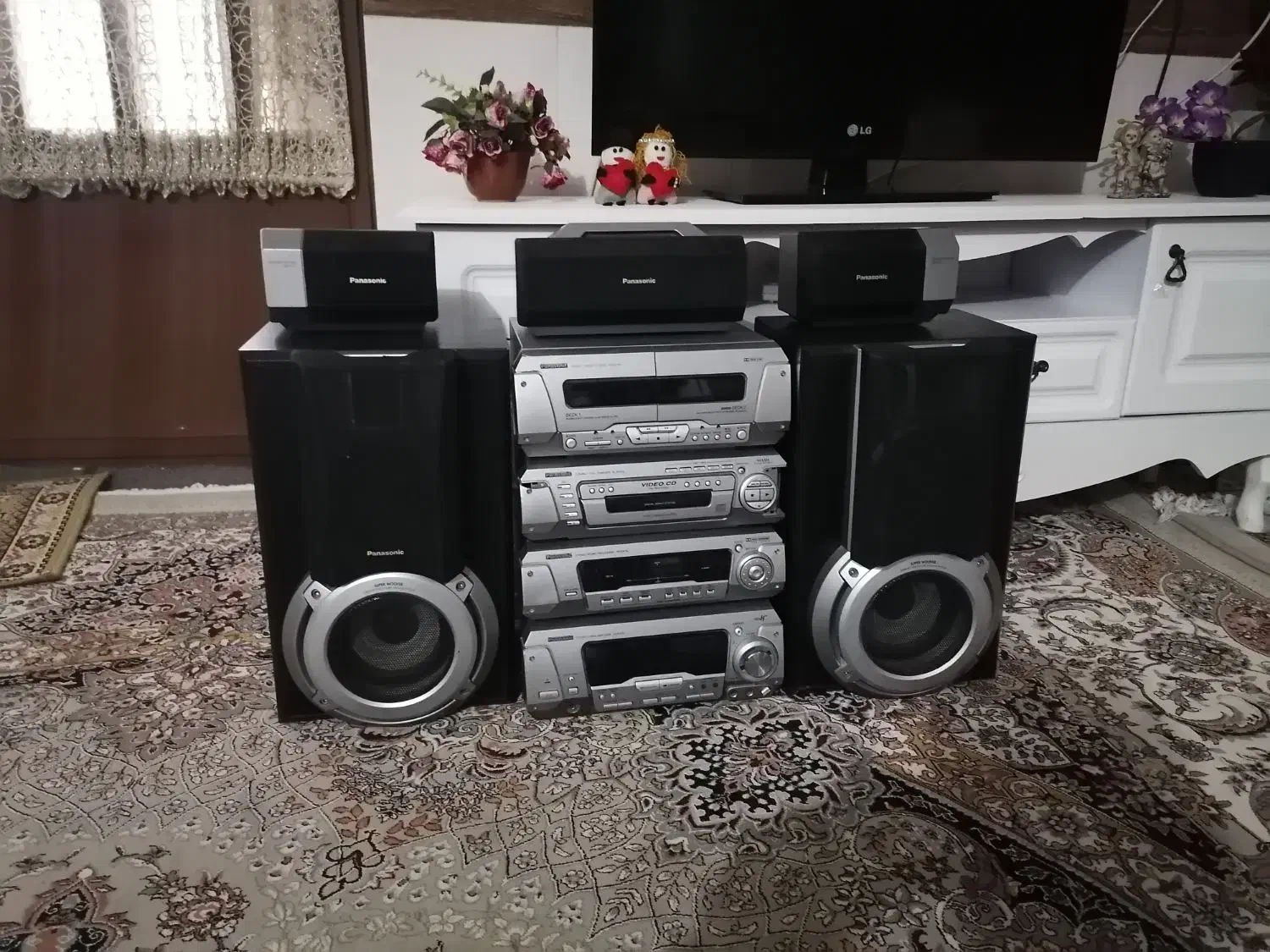 ضبط پاناسونیک اصلی|سیستم صوتی خانگی|نگین شهر, |دیوار