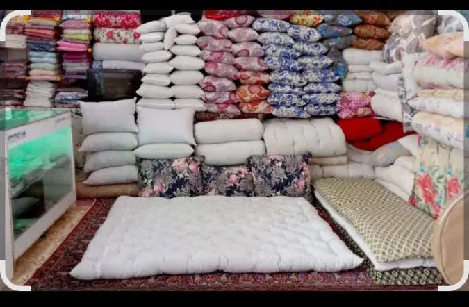 لحاف دوزی سیار تشک بالشت بالش متکا پنبه زنی حلاجی|رختخواب، بالش، پتو|قم, شهید رجایی|دیوار