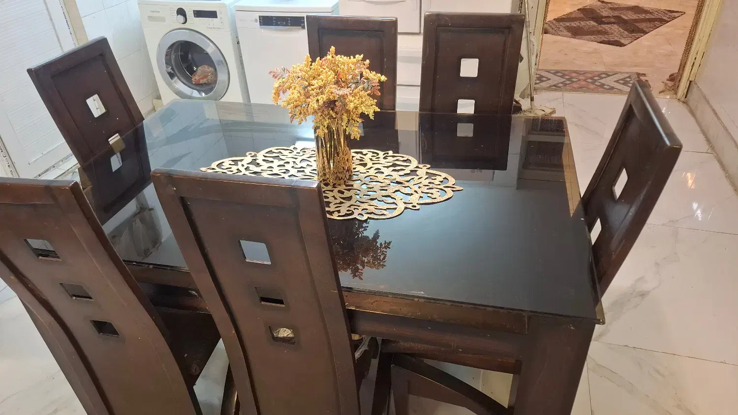میز ناهارخوری|میز و صندلی غذاخوری|اصفهان, رحیم‌آباد|دیوار