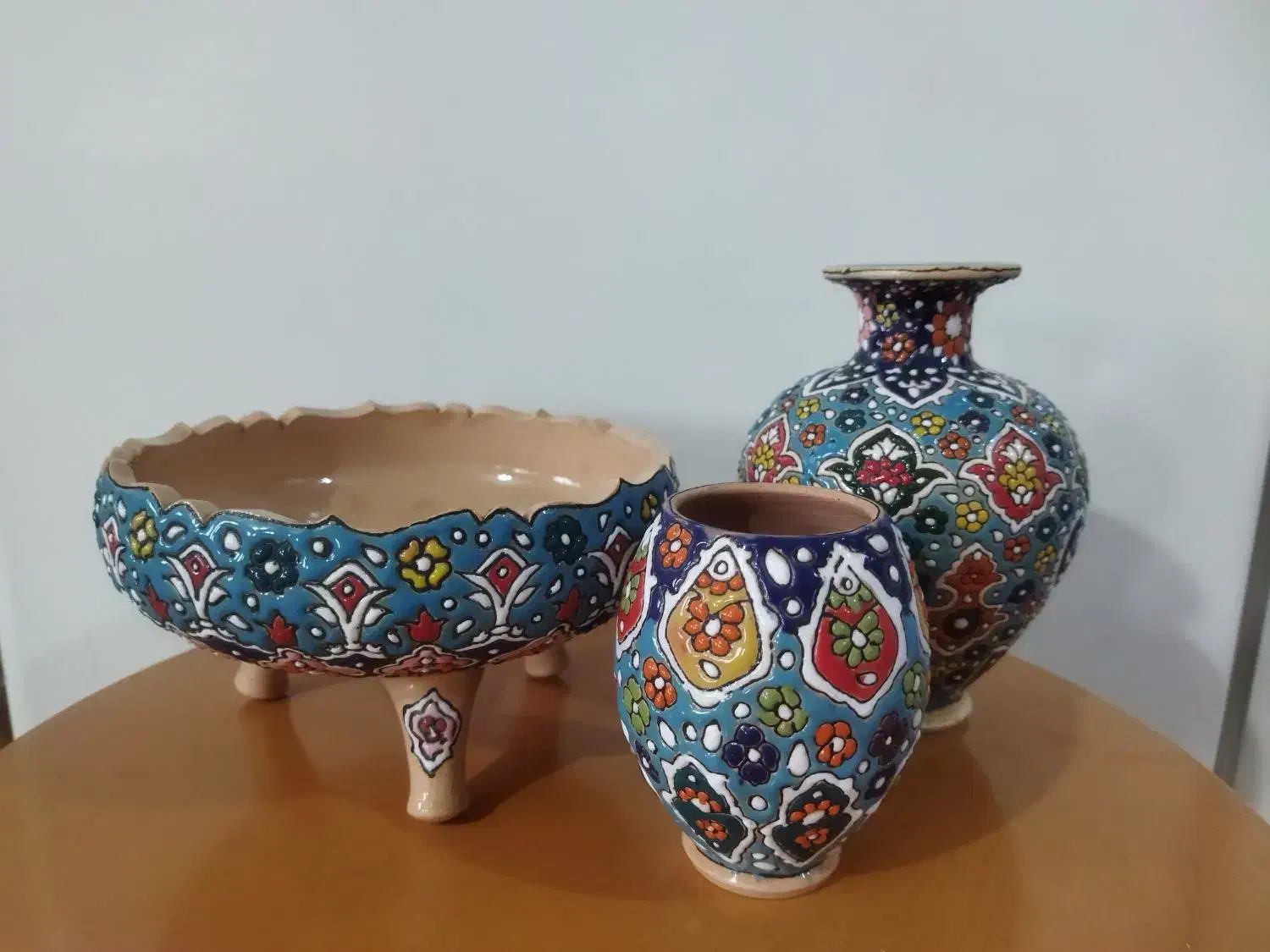 ست میناکاری|صنایع دستی و سایر لوازم تزئینی|رشت, پیرسرا|دیوار