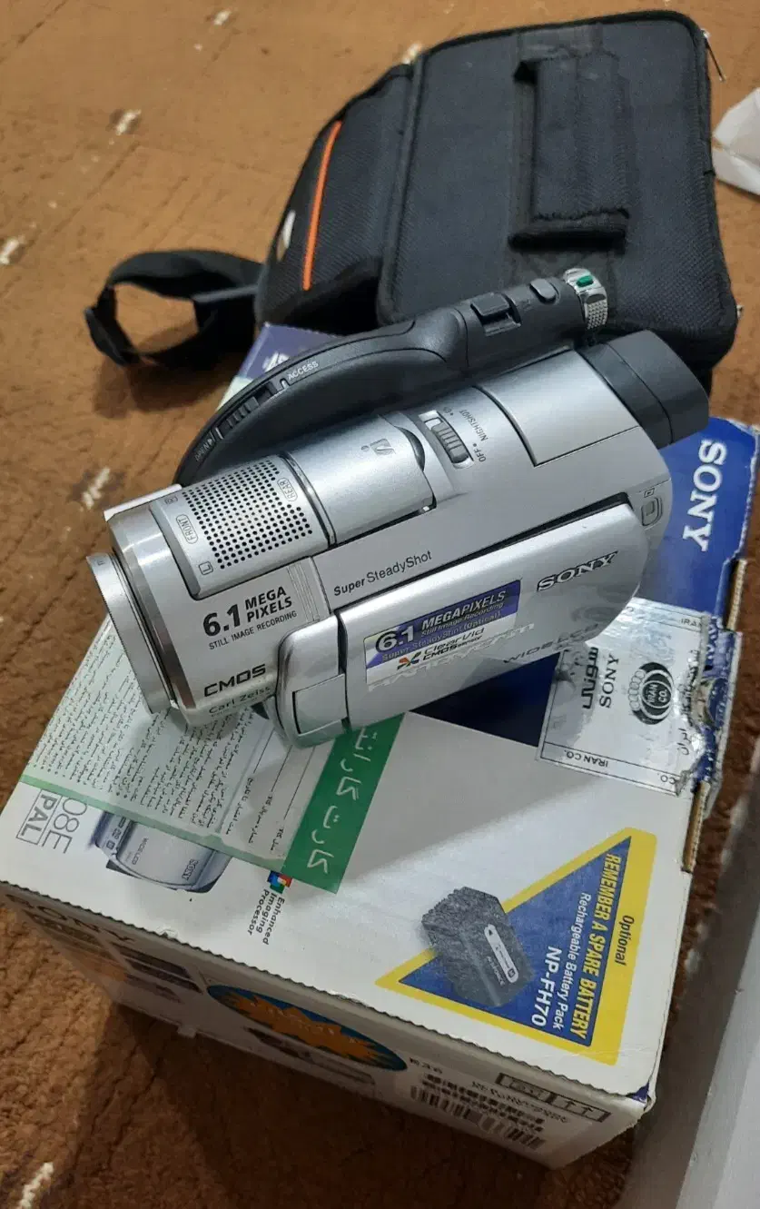 دوربین سونی مدل SONY DCR-DVD808E|دوربین عکاسی و فیلمبرداری|ایلام, |دیوار