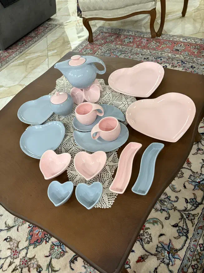 صبحانه خوری ۱۴ پارچه شیک|ظروف سرو و پذیرایی|تهران, هروی|دیوار