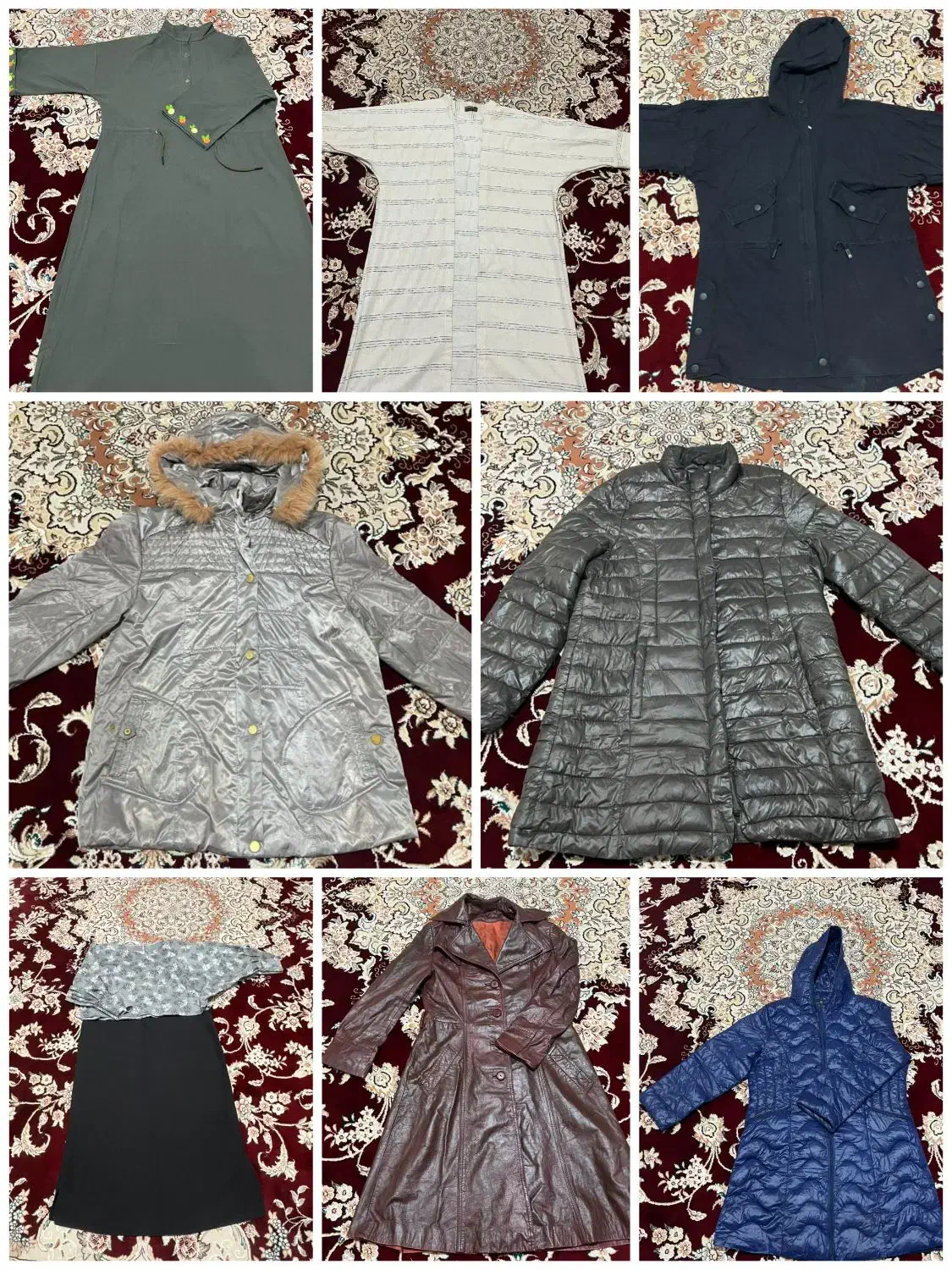 حراج انواع کت نیم تنه. بارانی.کردی کاملا تازه  صفر|لباس|مهاباد (آذربایجان غربی), |دیوار