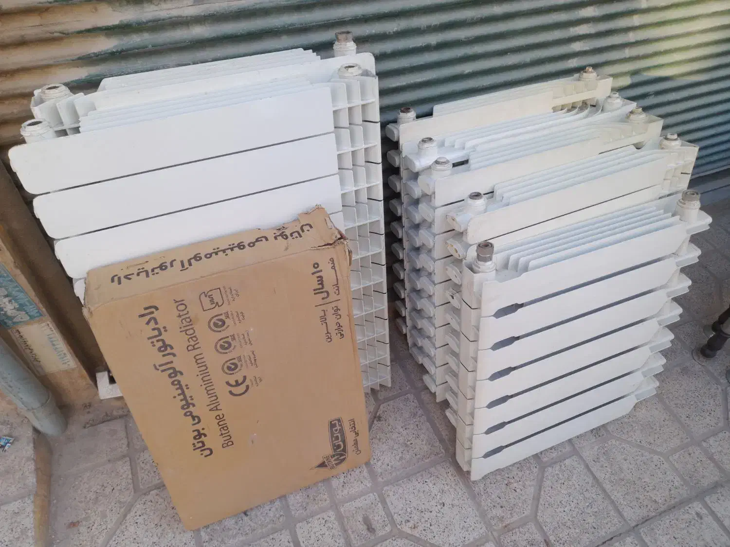 رادیاتور شوفاژ آلمینیومی درحدنو|آبگرمکن، پکیج، شوفاژ|گلستان (تهران), |دیوار