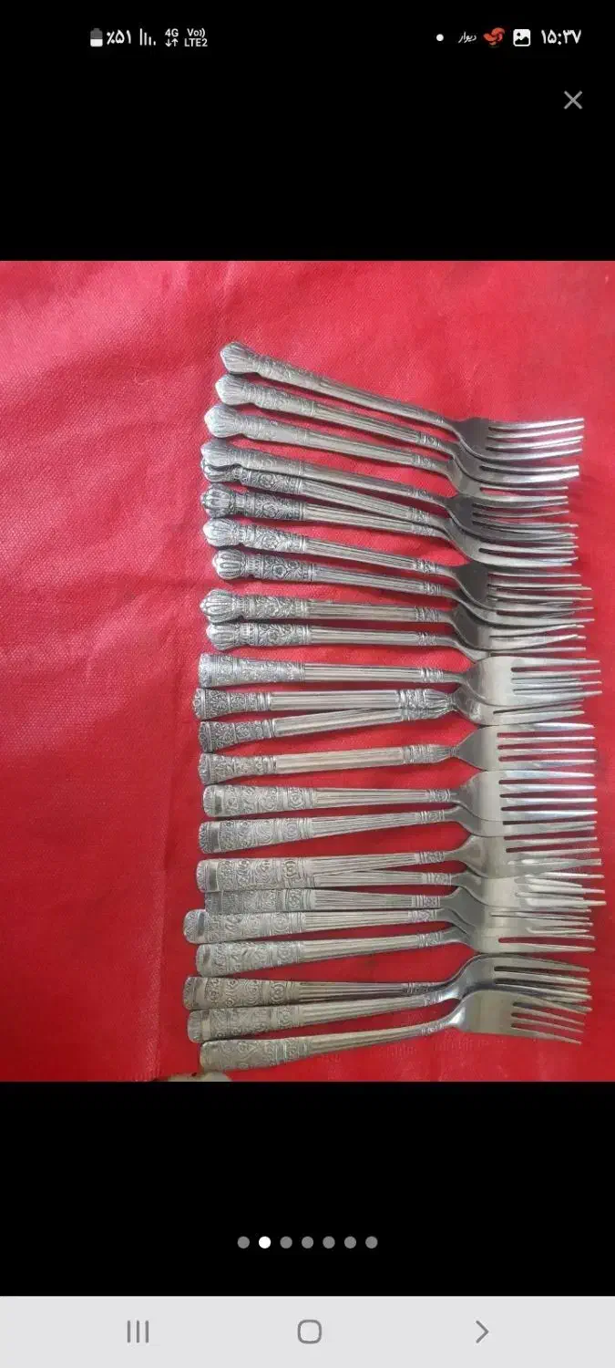 قاشق چنگال  آلمانی وژاپنی۷۰۰عدد سنگین وسالم|ظروف سرو و پذیرایی|تهران, هاشم‌آباد|دیوار