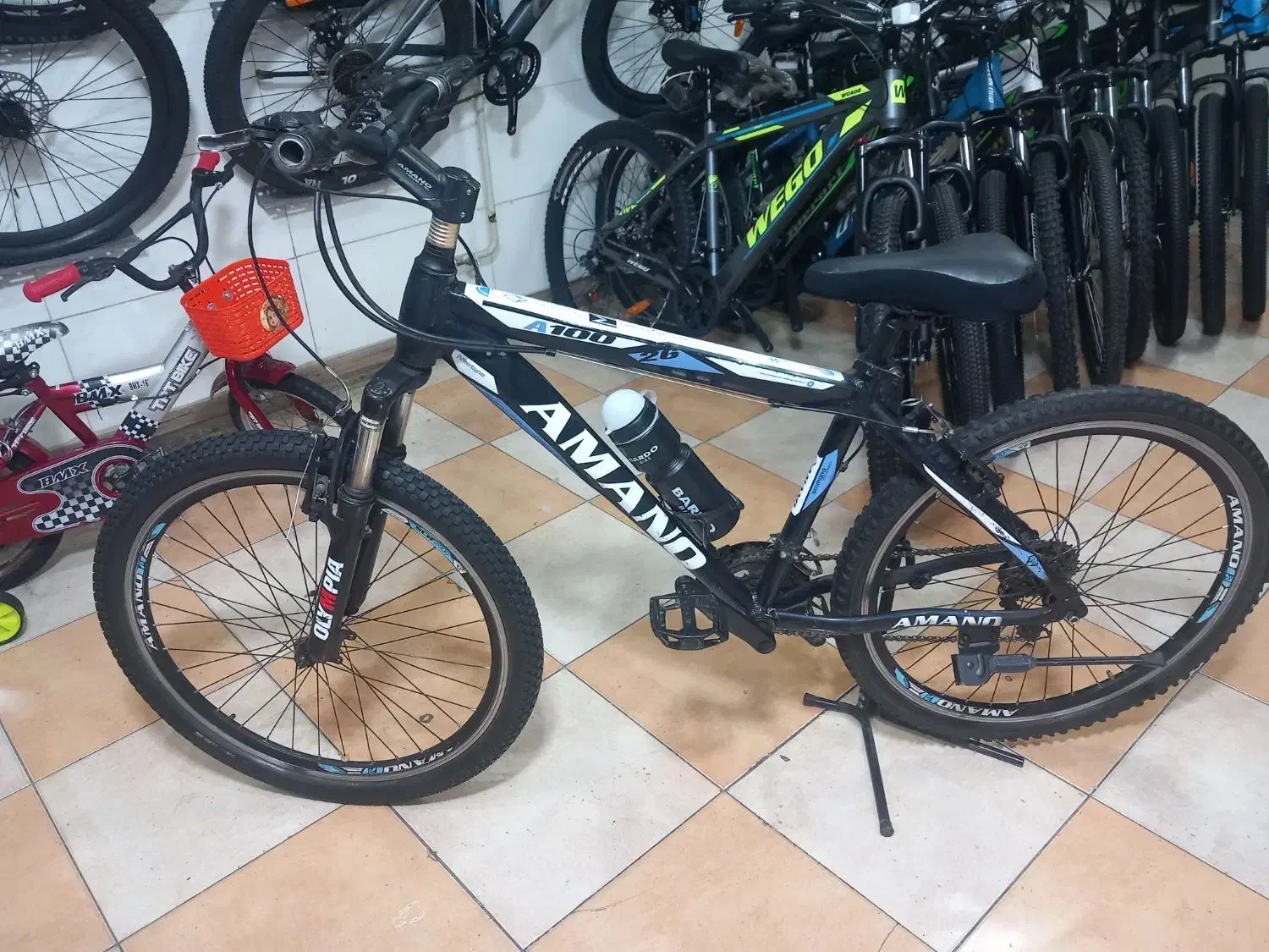 ۲۶ آلومینیوم آمانو شیمانو تایوان(رحیمی قائم مقام)|دوچرخه، اسکیت، اسکوتر|اراک, |دیوار