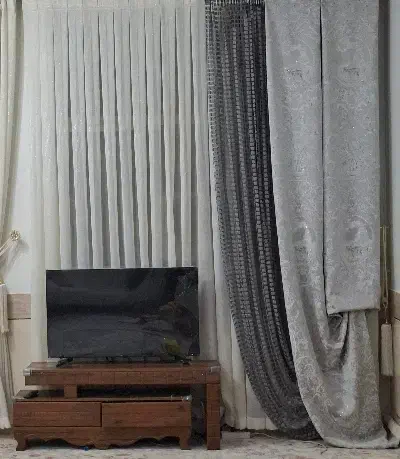 فروش پرده کاملا نو و جدید|پرده، رانر، رومیزی|شهرکرد, |دیوار