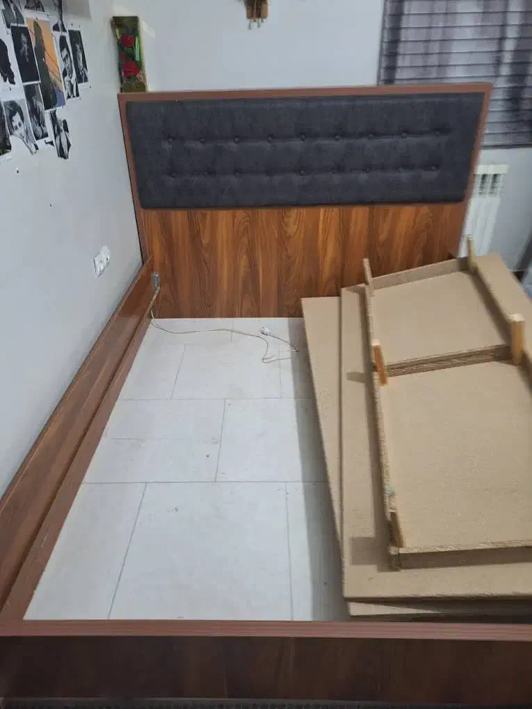 فروش تخت بدون کفی.تاج و دور تخت|تشک تختخواب|تهران, کیانشهر|دیوار