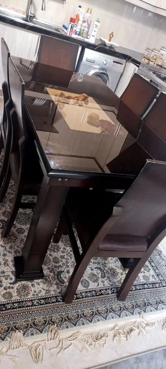 میز غذا خوری|میز و صندلی غذاخوری|اردبیل, |دیوار