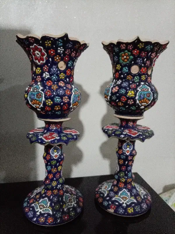 ظروف قلم کاری کار دست|صنایع دستی و سایر لوازم تزئینی|بهارستان, |دیوار