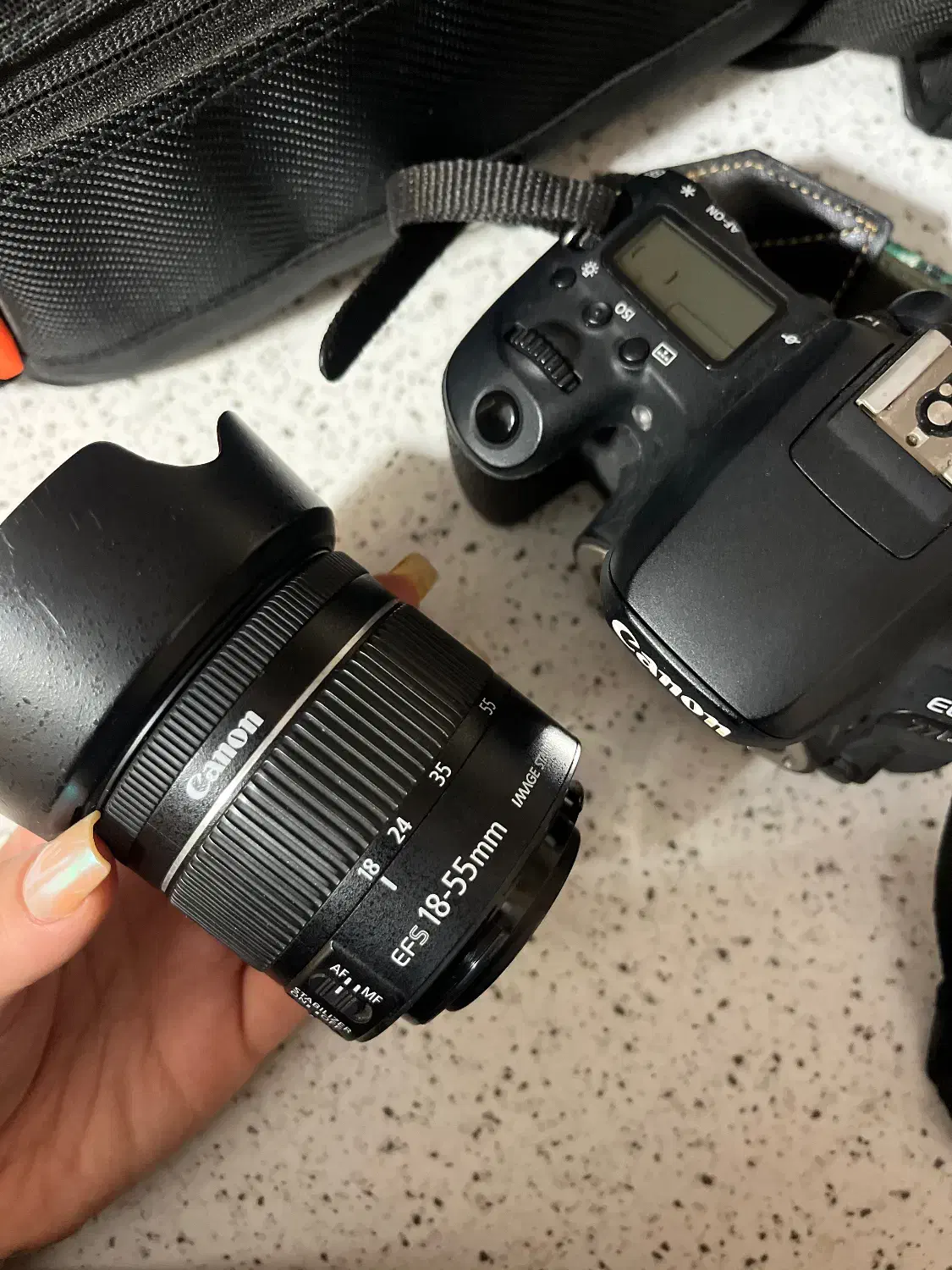 دوربین کنون ۷۷d|دوربین عکاسی و فیلم‌برداری|رشت, شهرک قدس|دیوار