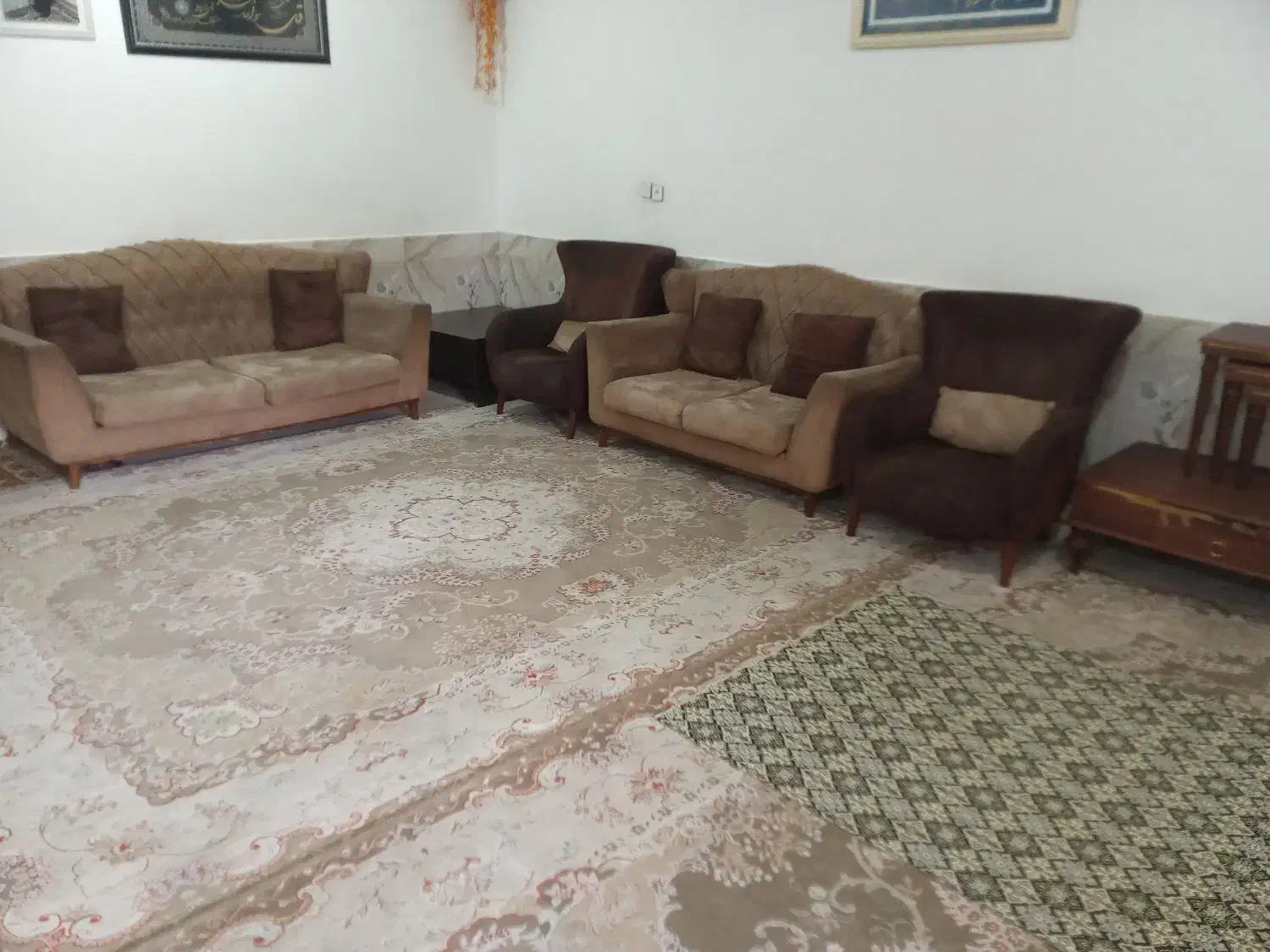 مبل درحد نو ۷نفره|مبلمان خانگی و میز عسلی|اندیمشک, |دیوار