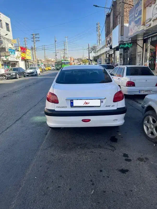 ۲۰۶|خودرو سواری و وانت|ملارد, |دیوار