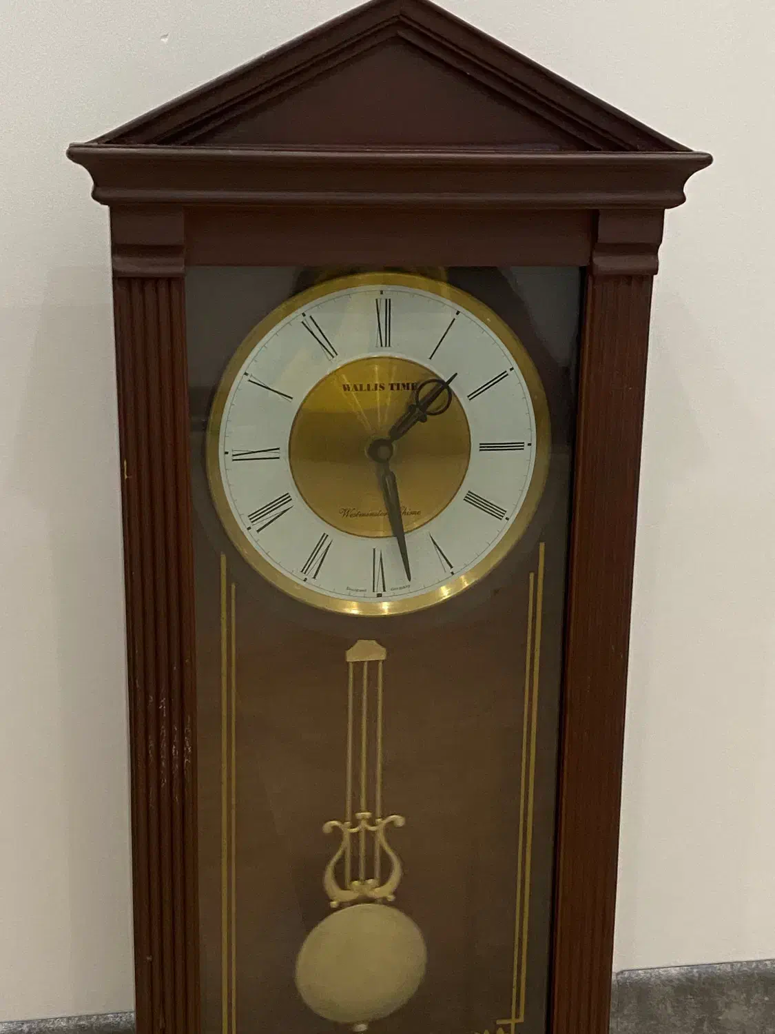 ساعت پاندول دار چوبی|ساعت دیواری و تزئینی|تهران, شهرک آزمایش|دیوار