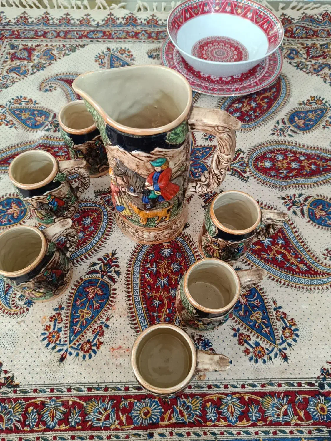 پارچ و لیوان|صنایع دستی و سایر لوازم تزئینی|جاجرود, |دیوار