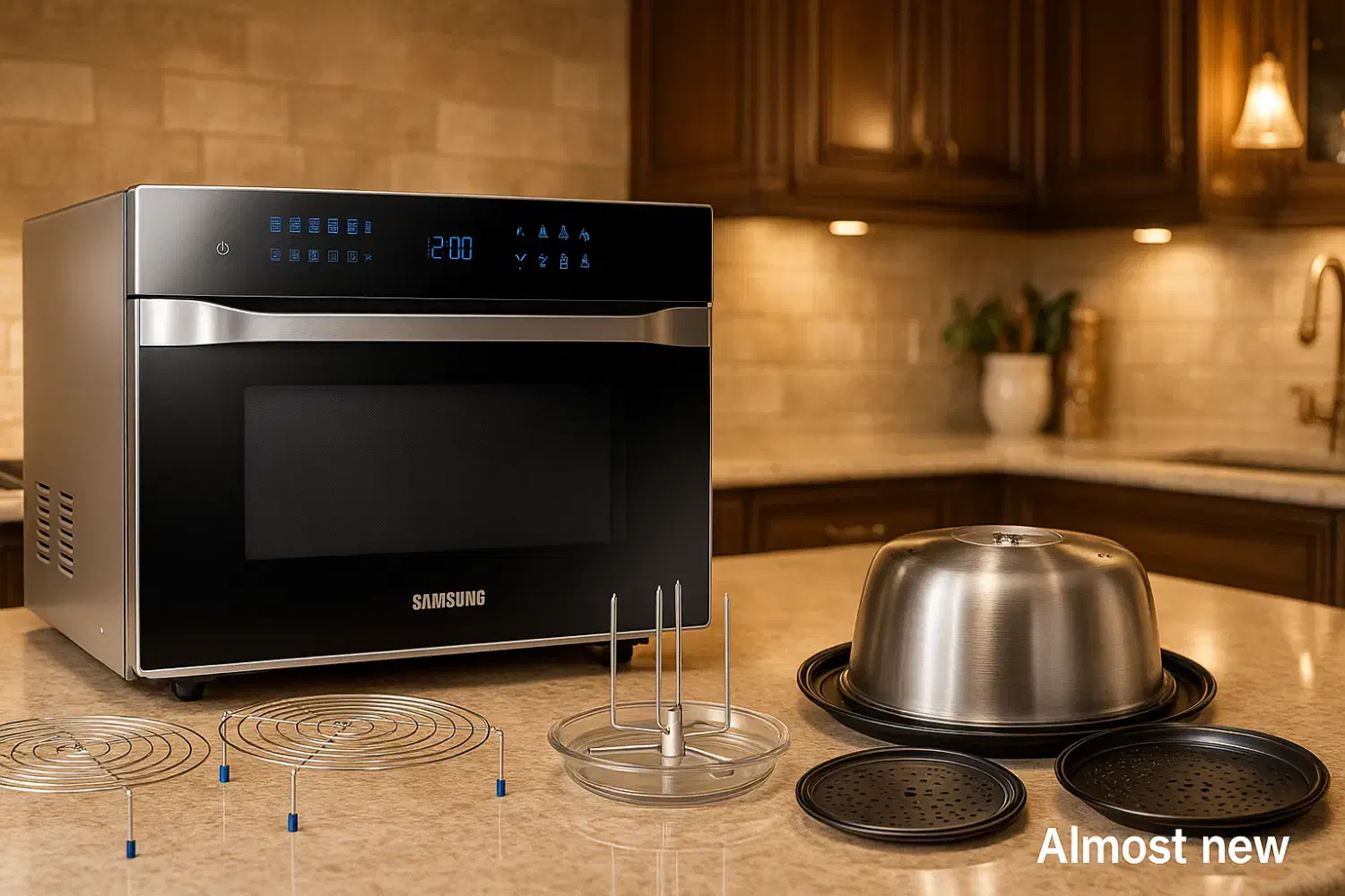 Samsung Smart Oven فر + گریل + مایکروویو|اجاق گاز و لوازم برقی پخت‌وپز|تهران, امیرآباد|دیوار