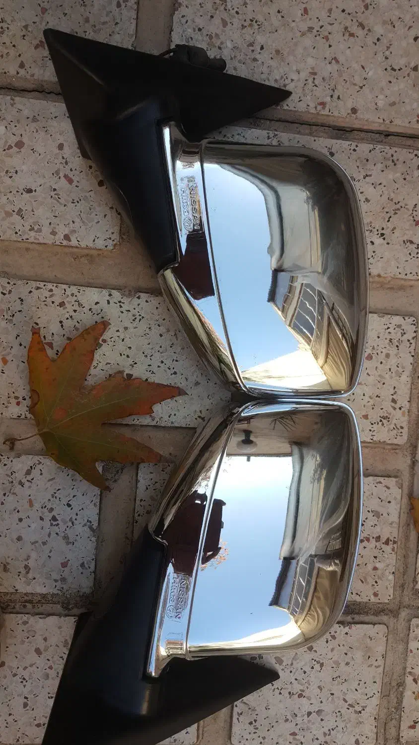 اینه استیل طرح پرادویی اینه فابریکی و رنویی|قطعات یدکی و لوازم جانبی|نظرآباد, نظرآباد|دیوار