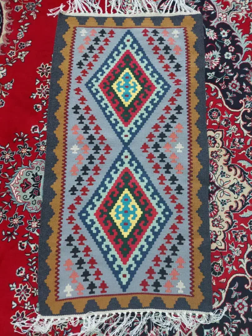 گلیم دستبافت|گلیم، جاجیم، گبه|نمین, |دیوار