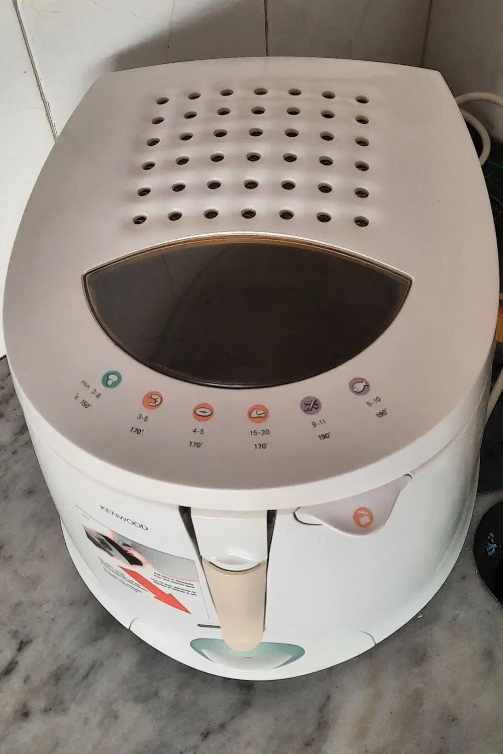 سرخ کن کنوود اصل در حد نو|اجاق گاز و لوازم برقی پختوپز|کرج, شاهینویلا|دیوار