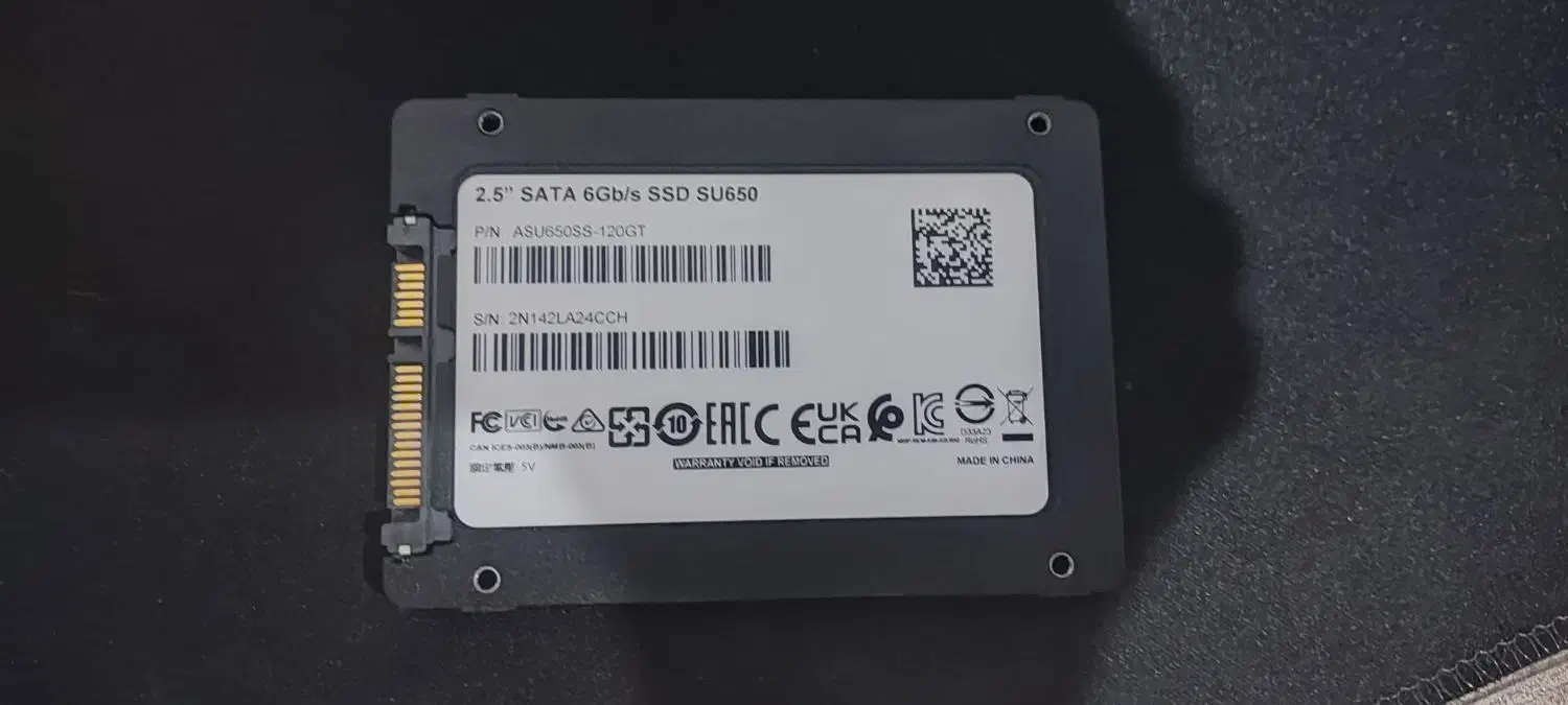 هارد ssd 120g su650|قطعات و لوازم جانبی رایانه|ایوان, |دیوار