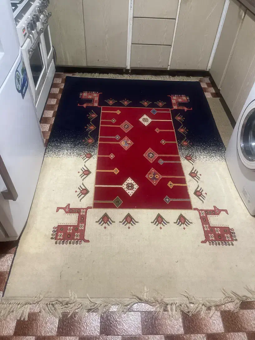 گلیم فرش آشپزخانه|گلیم، جاجیم، گبه|بهشهر, |دیوار