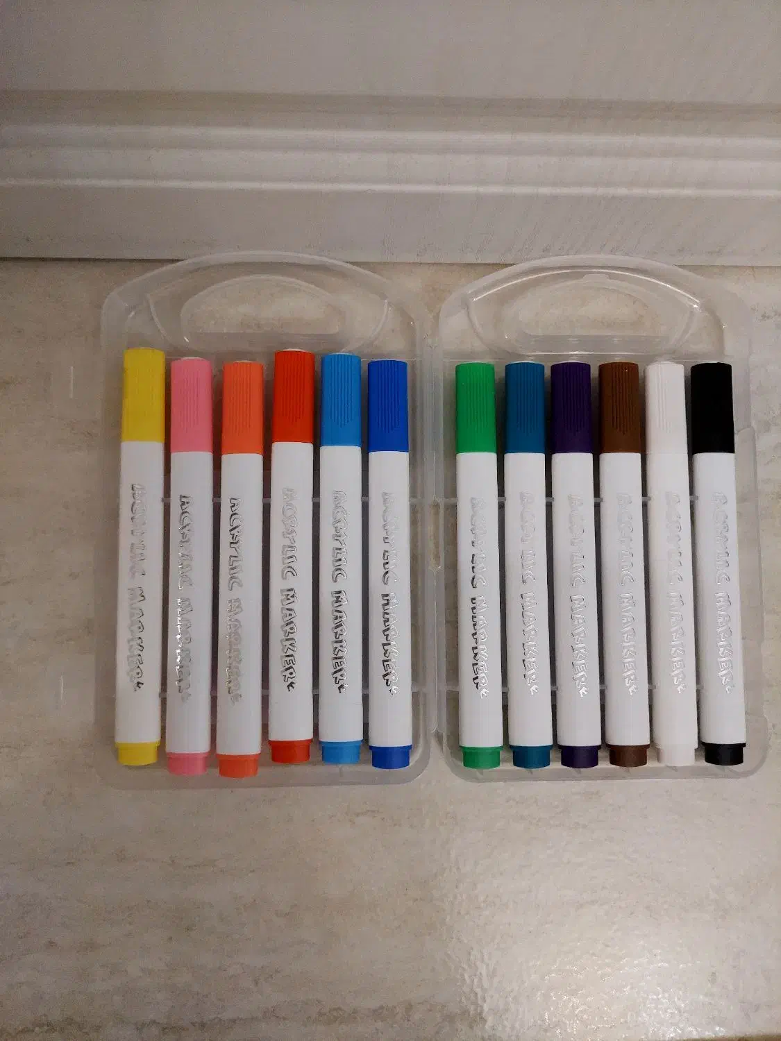 ماژیک اکرولیک نو ۱۲ رنگ|لوازم التحریر|تهران, ایرانشهر|دیوار