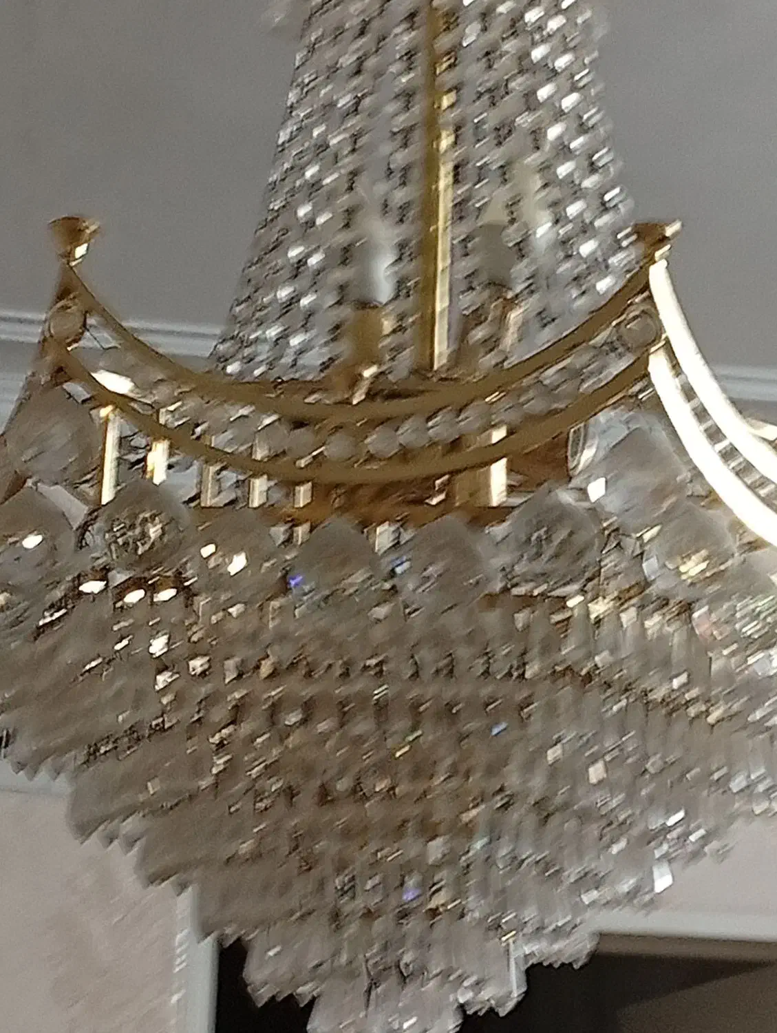 لوستر|لوستر و چراغ آویز|پاکدشت, پاکدشت (مامازند)|دیوار