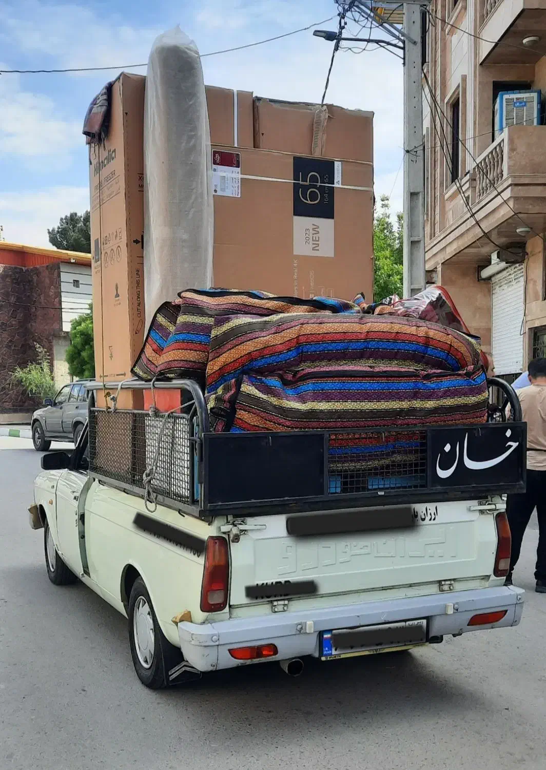 باربری البرزبارقانعی(وانت خاور کارگر)|خدمات حمل و نقل|هشتگرد, هشتگرد قدیم|دیوار