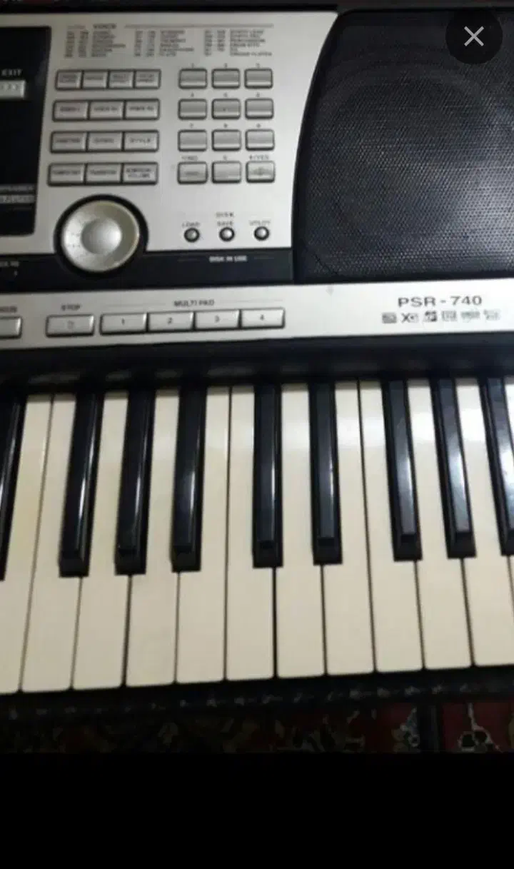 ارگ یاماها ۷۴۰|پیانو، کیبورد، آکاردئون|رزن, |دیوار