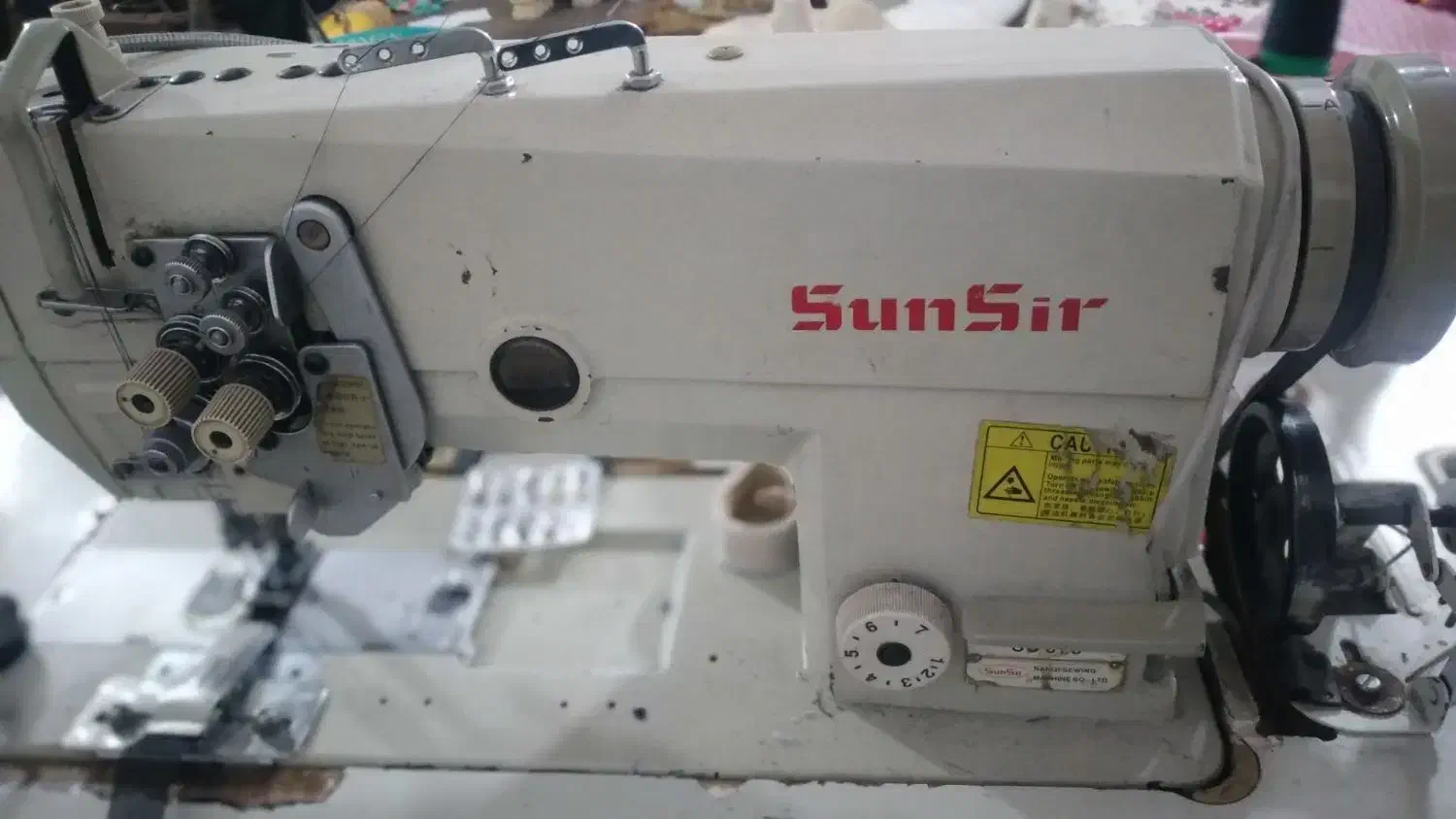 چرخ خیاطی دوسوزنه دو ماکو قیمت پایین|چرخ خیاطی و ریسندگی|رودبنه, |دیوار