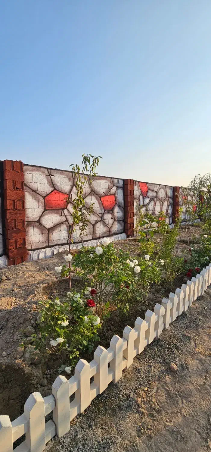 باغچه نقلی زیبا چهار دیواری ۳۰۰متر|فروش زمین و ملک کلنگی|تهران, یافت آباد جنوبی|دیوار