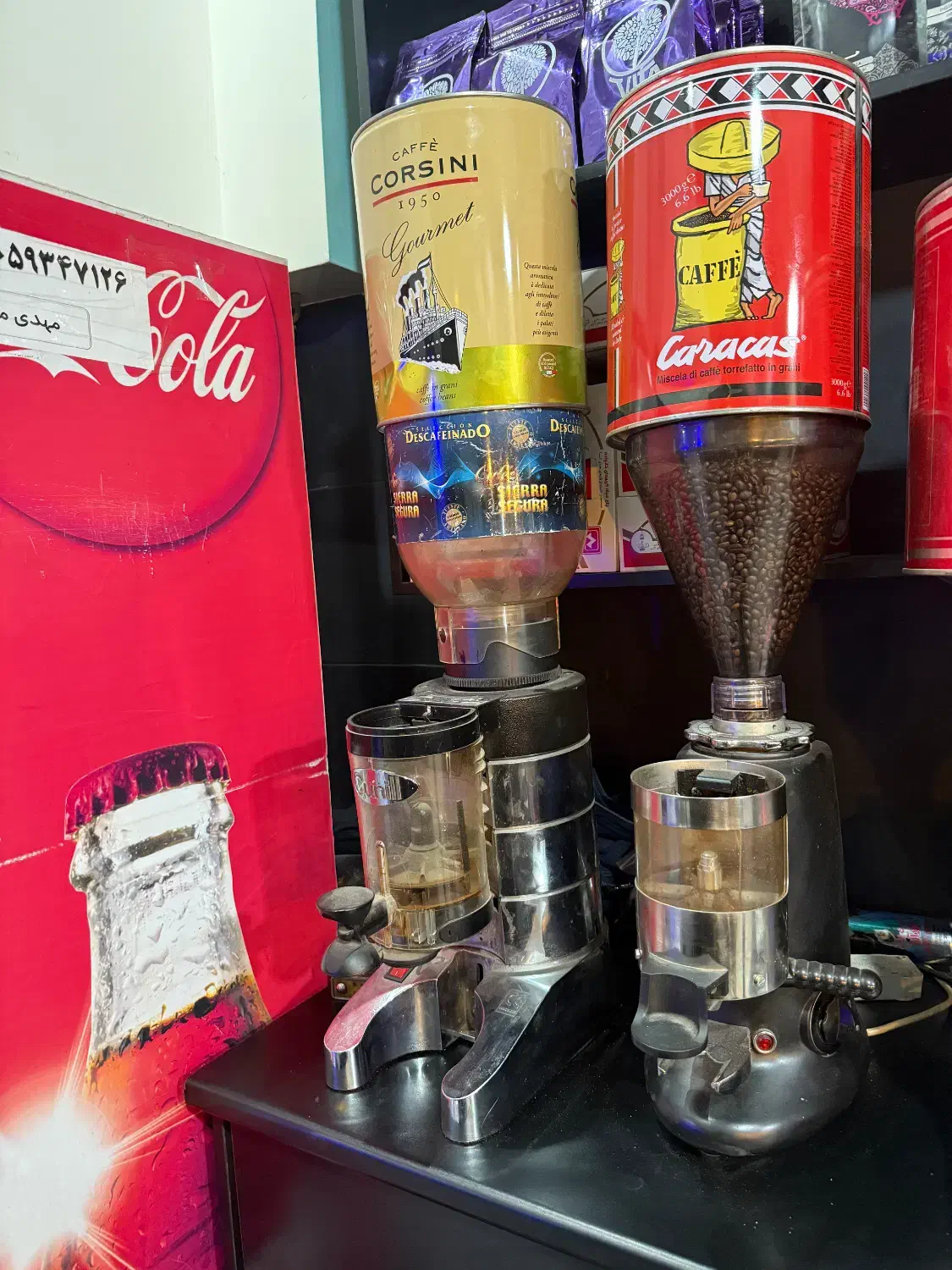 فروش دو عدد اسیاب فله زن|کافی‌شاپ و رستوران|شیراز, گل سرخ|دیوار