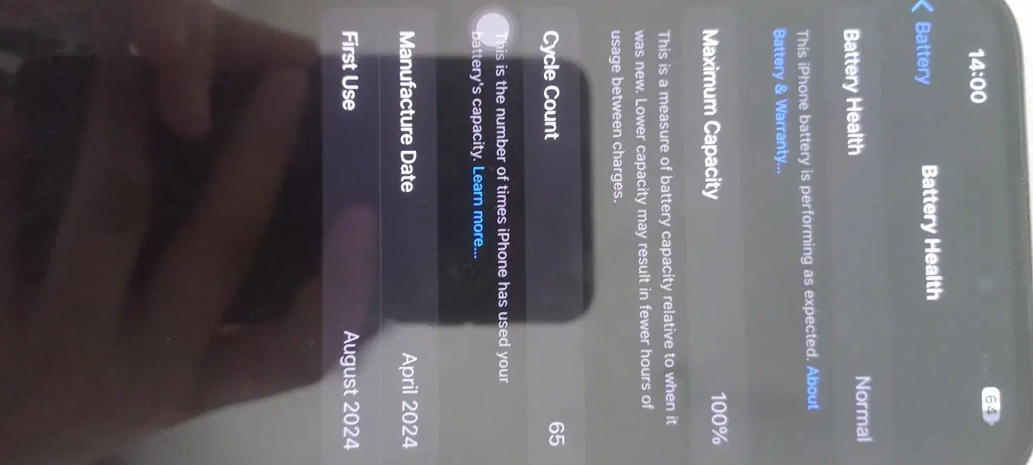 15 promax 256 آیفون ۱۵ پرومکس نچرال|موبایل|تهران, مهران (سیدخندان)|دیوار