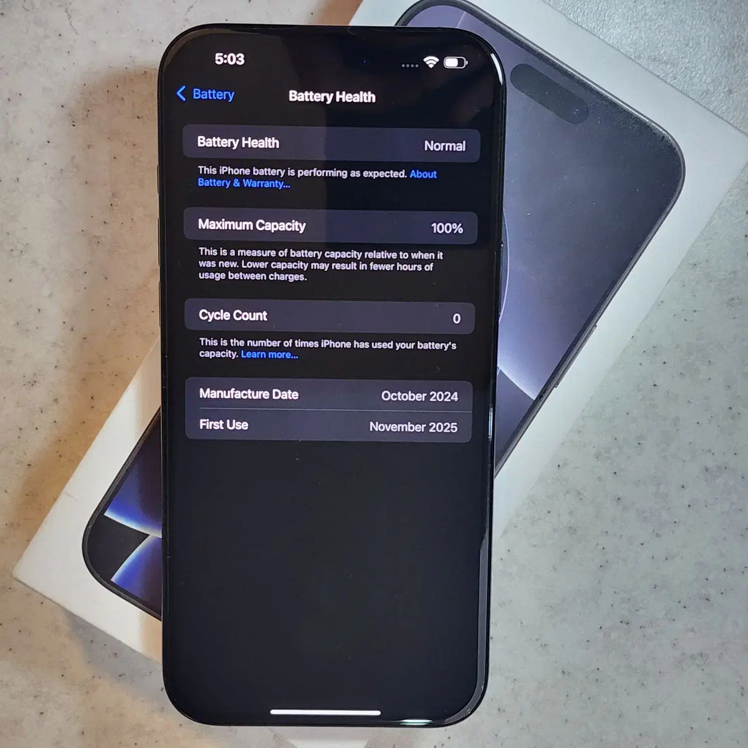 iphone 16 pro max 512 ZAA|موبایل|تهران, امجدیه (خاقانی)|دیوار