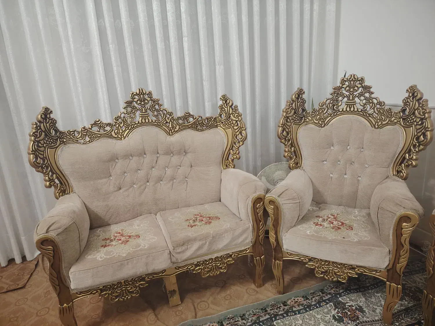 مبل ۶نفره|مبلمان خانگی و میز عسلی|اردکان, |دیوار