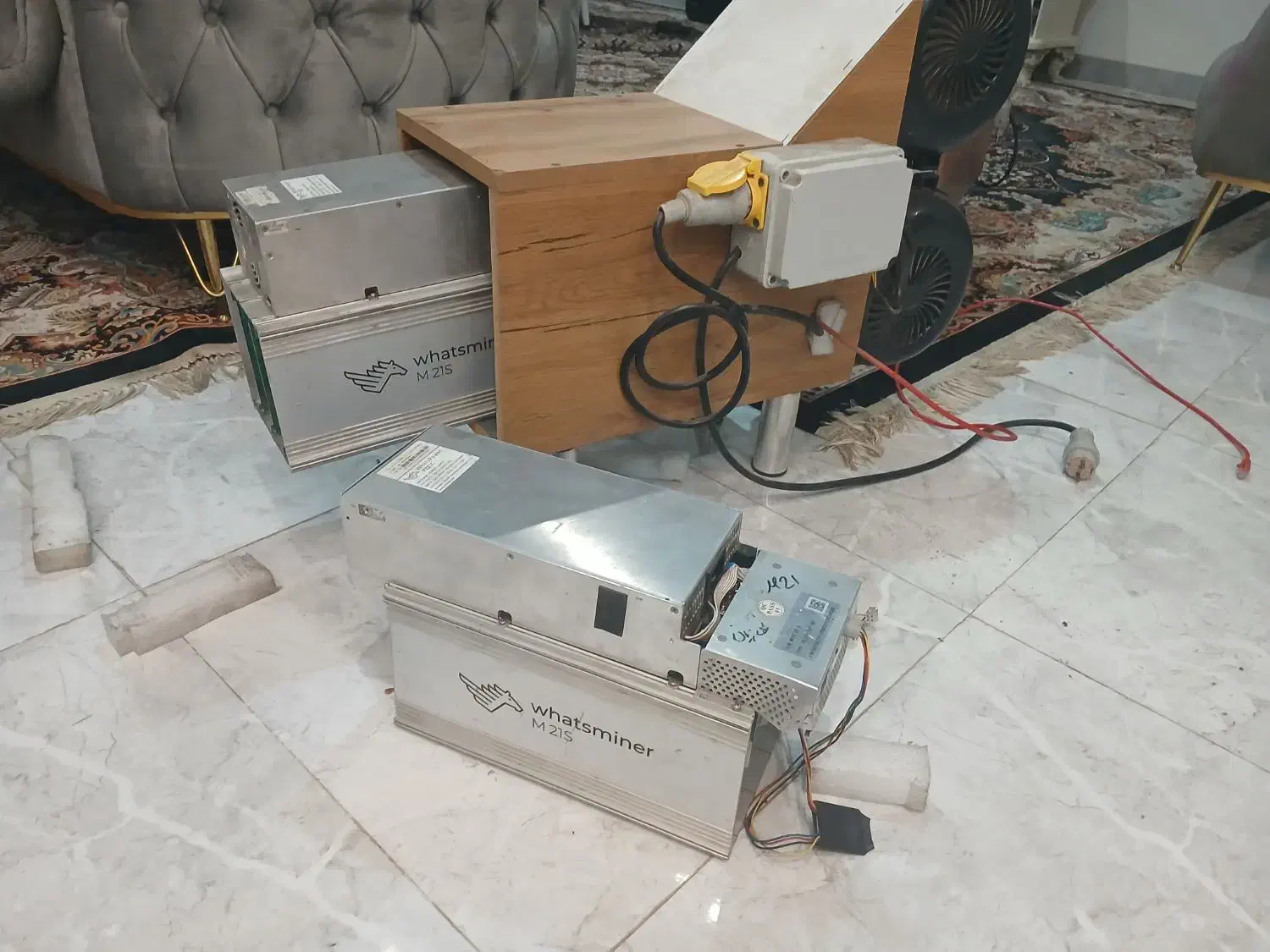 ماینر m21 s دوعدد|قطعات و لوازم جانبی رایانه|رشت, پیرسرا|دیوار